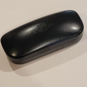 Coach New York Black Hard Clamshell Sunglasses Eyeglasses case